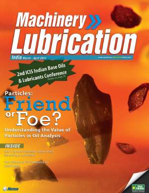 Machinery Lubrication India, March – April, 2014