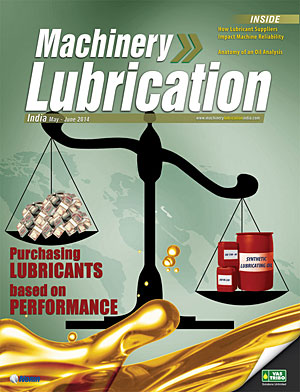 Machinery Lubrication India, May – June, 2014