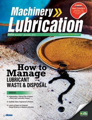 Machinery Lubrication India, November – December, 2014
