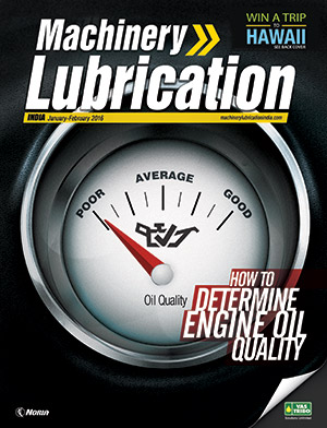 Machinery Lubrication India, January – February, 2016
