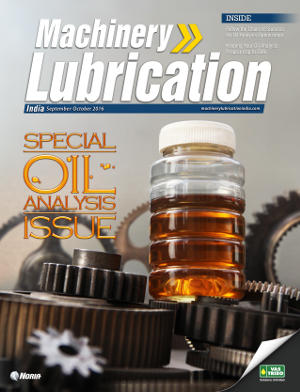 Machinery Lubrication India, September – October, 2016