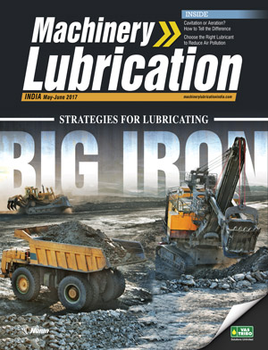 Machinery Lubrication India, May – June, 2017