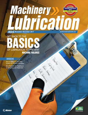 Machinery Lubrication India, November – December, 2017