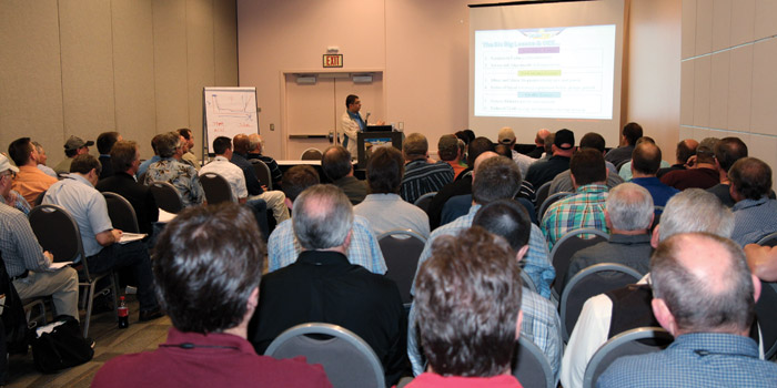 One of 75 learning sessions at Reliable Plant 2013 One of 75 learning sessions at Reliable Plant 2013