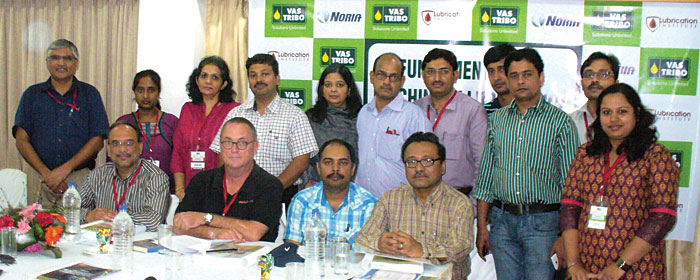 Participants of Noria training programme on “Machinery Lubrication” held in Kolkata from 9th to 11th September 2013 with Mr. Abhijit Roy, COO, Balmer Lawrie &amp; Co. Ltd.