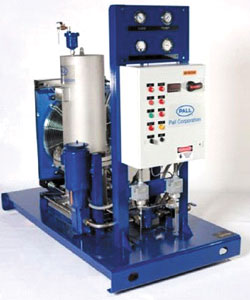 This Varnish Removal Filter skid was used to treat two operating turbines. This Varnish Removal Filter skid was used to treat two operating turbines.