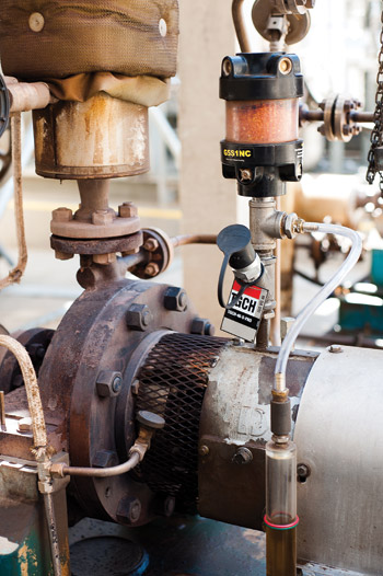 Assets are completely sealed against all contaminants and are properly labeled as to which lubricant goes into the reservoir.