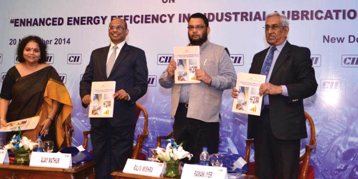 From (L to R) Ms. Soma Banarjee, Dr. Ajay Mathur (Director General BEE), Mr. Rajiv Mishra and Mr. Ramani Iyer From (L to R) Ms. Soma Banarjee, Dr. Ajay Mathur (Director General BEE), Mr. Rajiv Mishra and Mr. Ramani Iyer