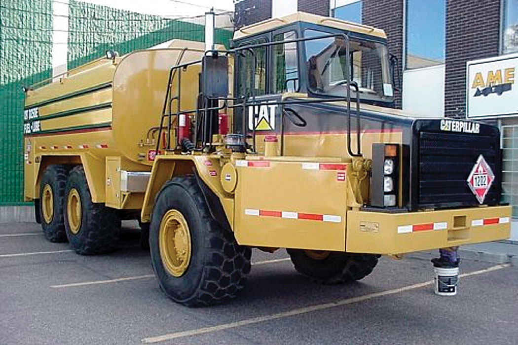 Figure 6A. Delivery Truck with Lubrication System
