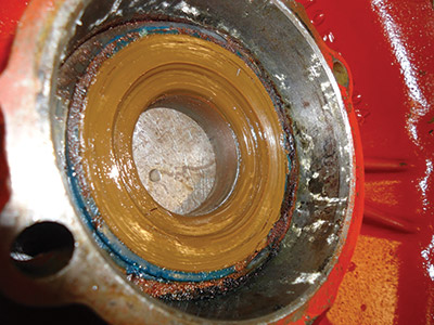Faulty venting led to this water contamination. Faulty venting led to this water contamination.
