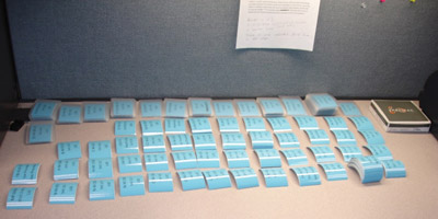 Custom lubricant identification tags in production Custom lubricant identification tags in production