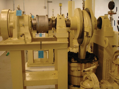 An example of how lube tags are hung at the facility An example of how lube tags are hung at the facility