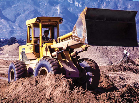 Small excavator