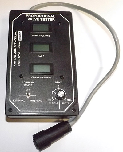 Figure 8. A proportional valve tester Figure 8. A proportional valve tester