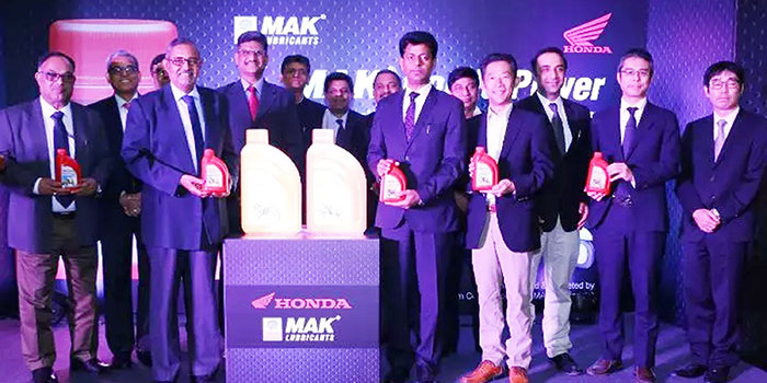 Honda Motorcycle &amp; Scooter India and Bharat Petroleum Corp Ltd. launched ‘MAK Honda Power’ Engine Oil