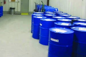 Lube tips oil drums