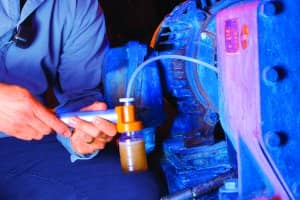 Lube tips oil samples