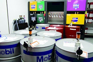 Training lube room