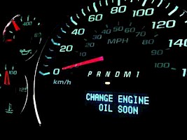 Lube tips oil level