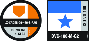 Lubrication tagging labelling labels