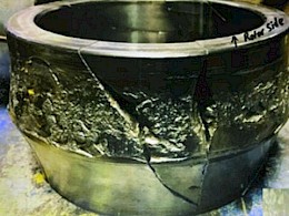 Equipment fails rolling fatigue