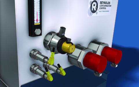 Pod racing cmp on flushing system rendering