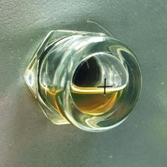 Lube tips sight glass