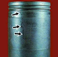 Pitfall piston