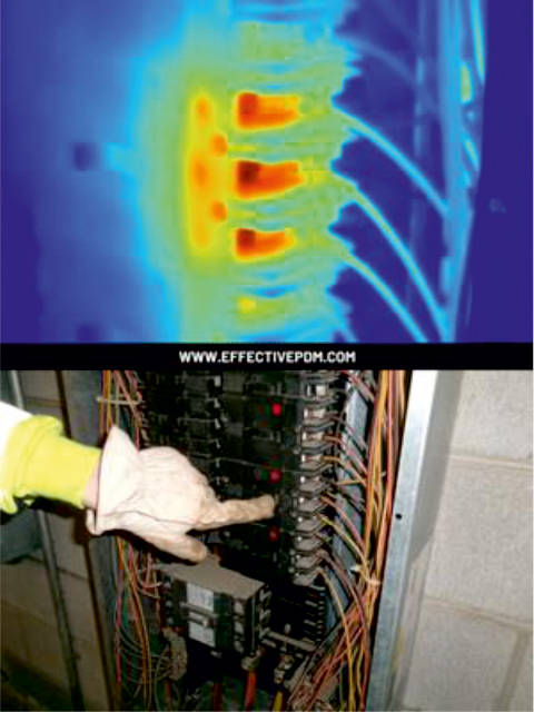 IR inspections are only effective when followed by timely repairs