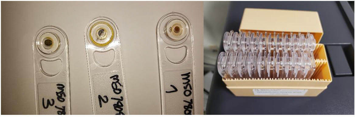 Wear contamination filtergram 9