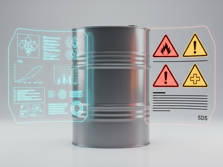 Lubricant technical safety data