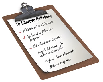 Improve Reliability Checklist