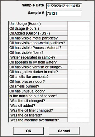 Figure 2. Visual observations collected and assigned to samples on a route