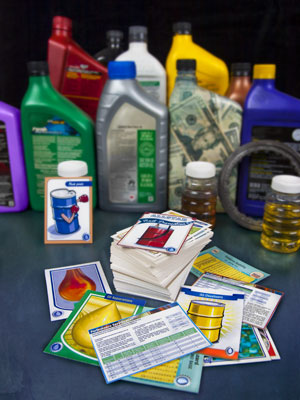 Purchasing lubricants based on performance