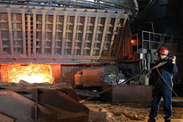 Steel furnace