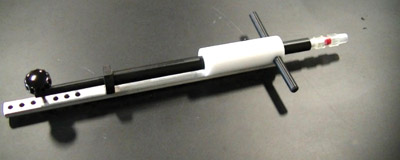 Figure 4: Grease sampler in T-handle extension