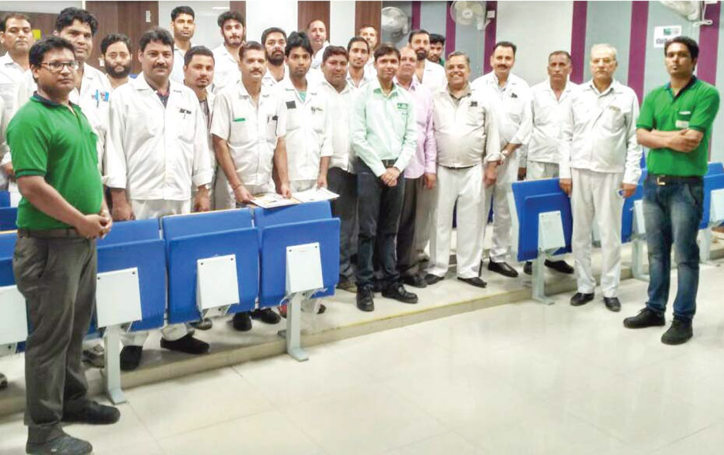 PILOT (Practical Industrial Lubrication Orientation Training) conducted at HeroMoto Corp (L&D Centre) “GuruKul”, Dharuhera (Haryana)