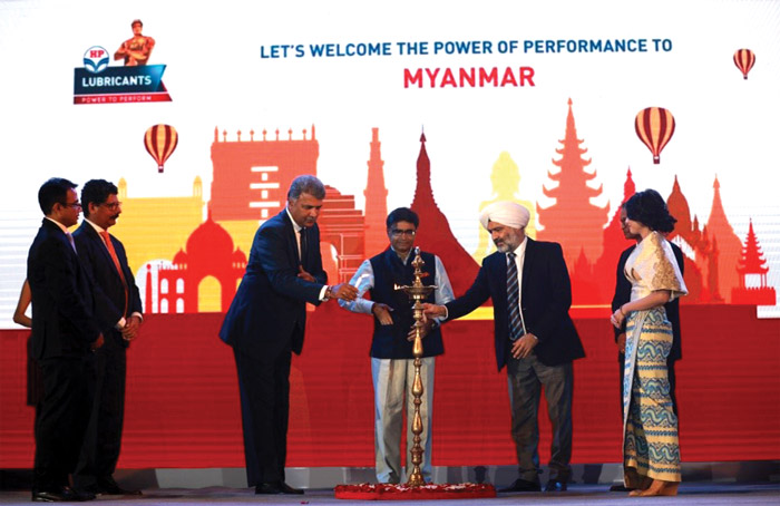HPCL launches lubes in Myanmar