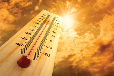 Experts thermometer hot