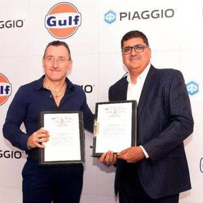 Gulf Oil And Piaggio Join Hands To Launch Lubricants For Commercial Vehicles