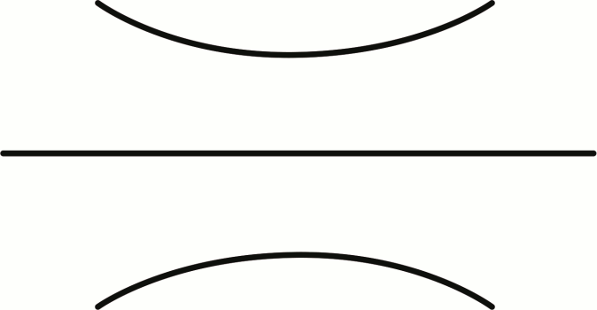 Figure 2. A fixed-orifice flow control symbol