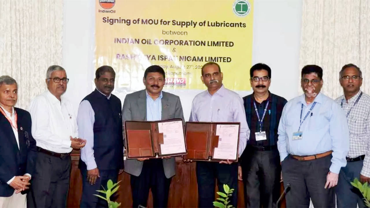 RINL And IOCL Ink 5-Year Deal For Lubricant Supply And Support