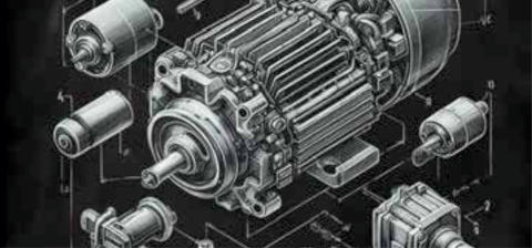 Electric motor and components